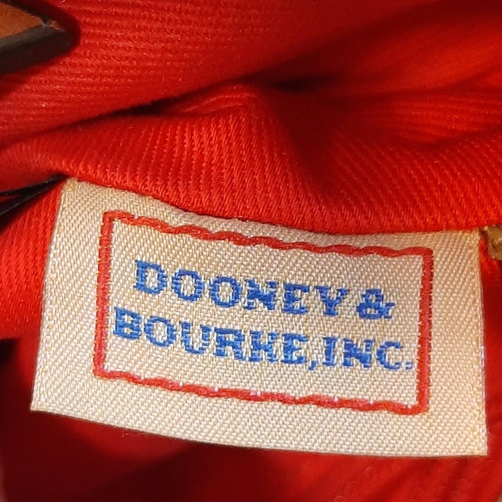 Dooney & Bourke Erica Nylon & Vacchetta Leather Hobo Bag - Picture 13 of 16